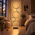 BRILAGI - LED-gulvlampe ECHO LED/36W/230V 4000K 110 cm sort