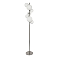 Brilagi - LED gulvlampe MILLA 7xG9/3W/230V skinnende krom/hvid