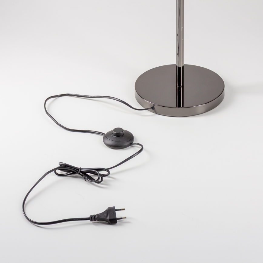 Brilagi - LED-gulvlampe MILLA 7xG9/3W/230V sort krom/røget