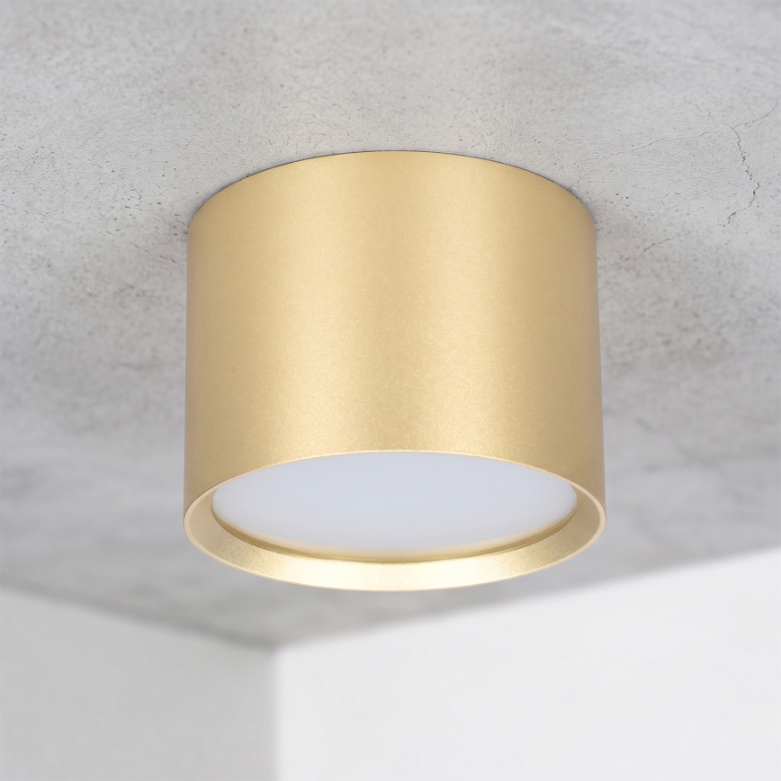 BRILAGI - LED badeværelses-spot SMOOTH 1xGX53/15W/230V 60x82 mm guld IP54