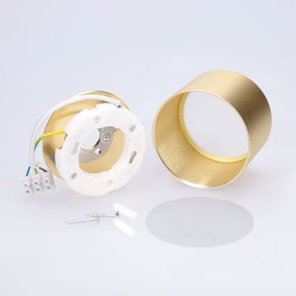 BRILAGI - LED badeværelses-spot SMOOTH 1xGX53/15W/230V 60x82 mm guld IP54