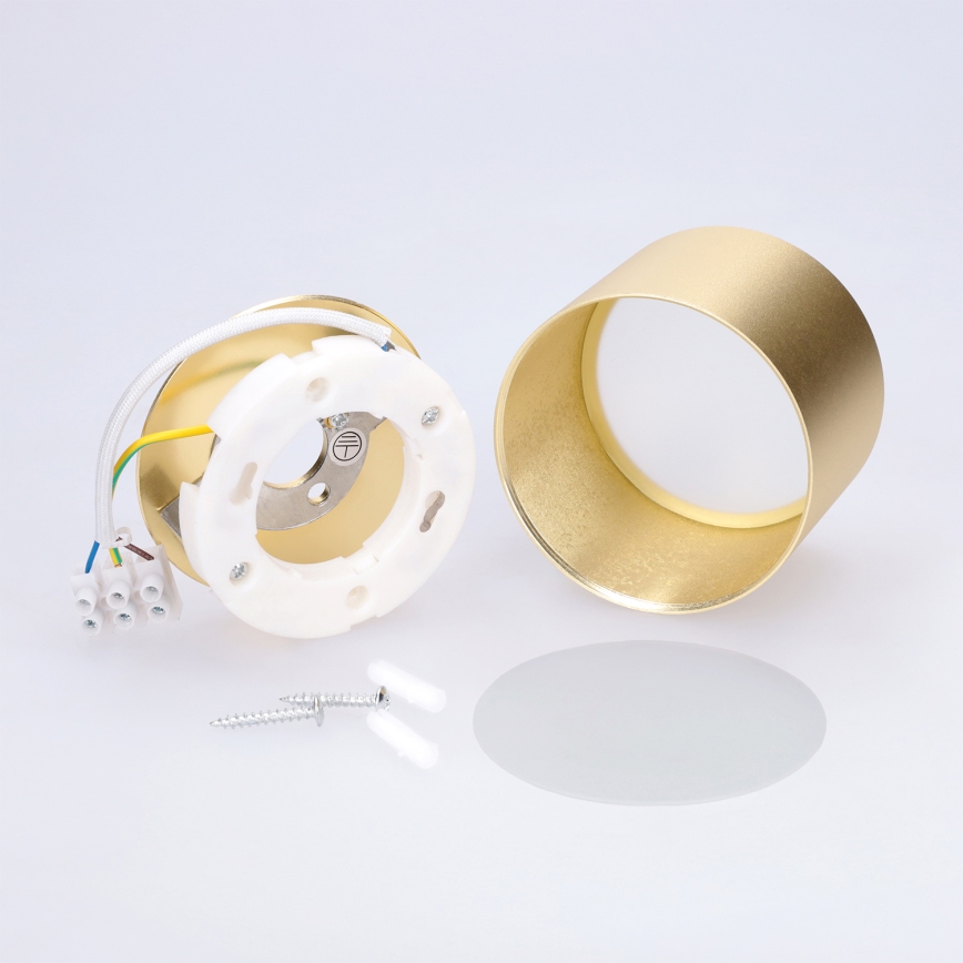BRILAGI - LED badeværelses-spot SMOOTH 1xGX53/15W/230V 60x82 mm guld IP54