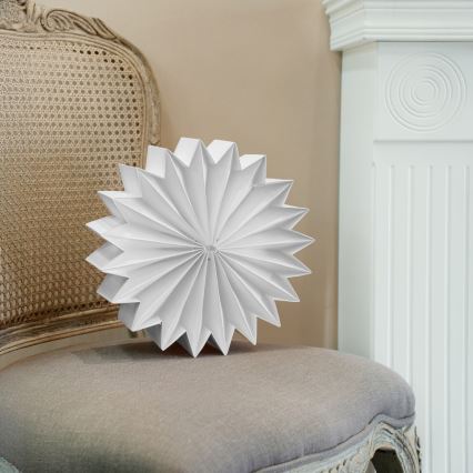 Brilagi - LED-juledekoration, 30 cm snefnug, batteridrevet (2×AA)