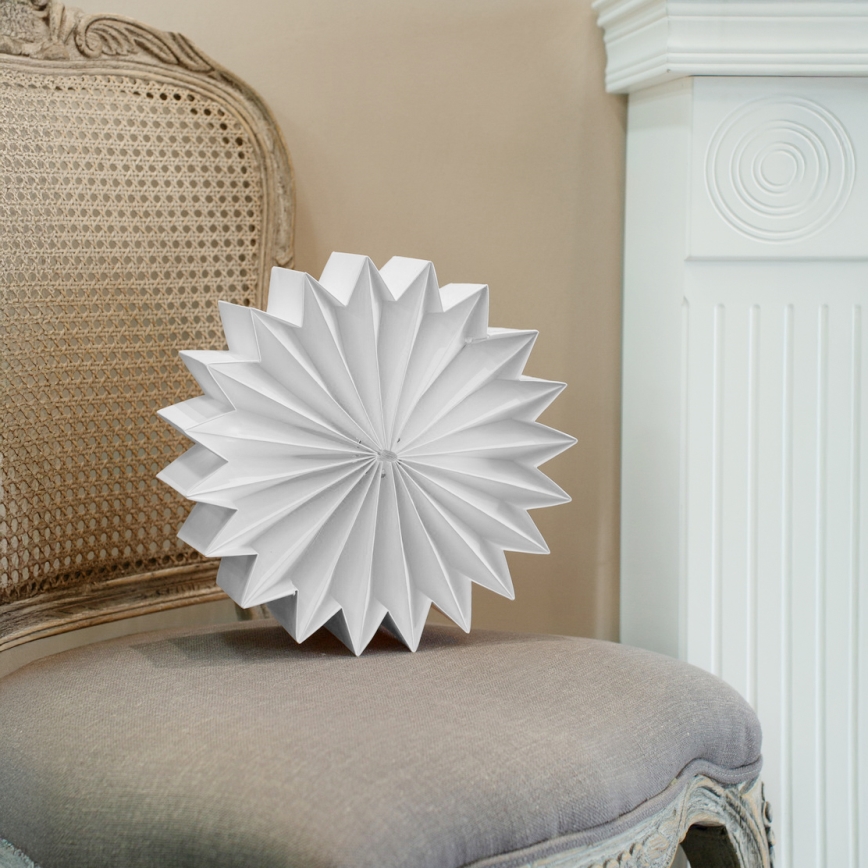 Brilagi - LED-juledekoration, 30 cm snefnug, batteridrevet (2×AA)