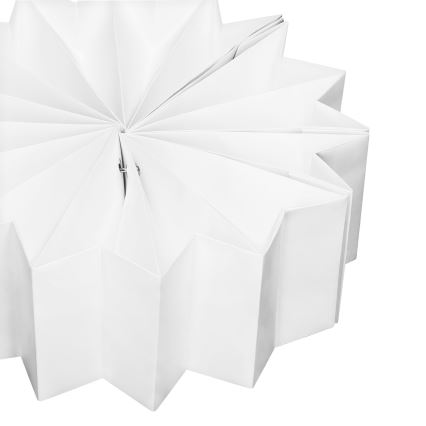 Brilagi - LED-juledekoration, 30 cm snefnug, batteridrevet (2×AA)