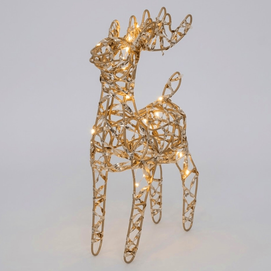 BRILAGI - LED juledekoration 40xLED/3xAA IP20 varmhvid