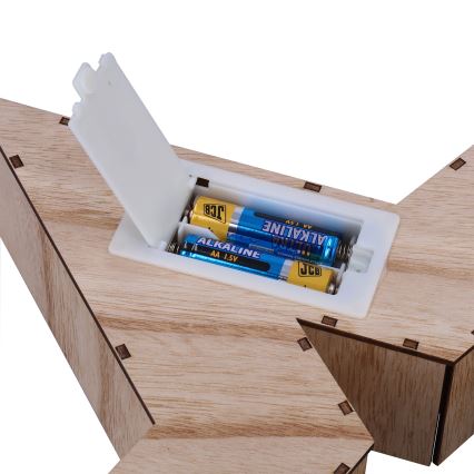 Brilagi - LED juledekoration LED/2xAA 38x40 cm stjerne