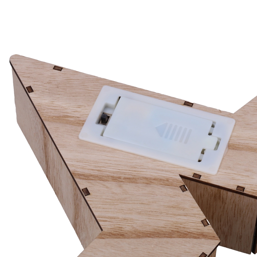 Brilagi - LED juledekoration LED/2xAA 38x40 cm stjerne