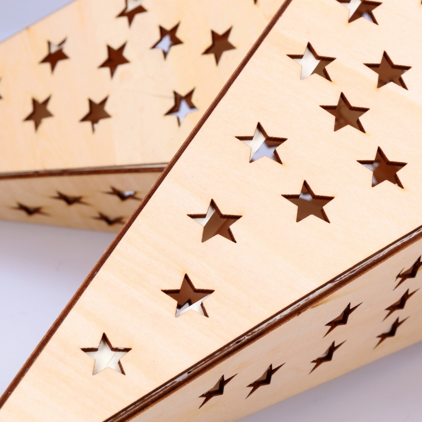 Brilagi - LED juledekoration LED/2xAA 59x55 cm stjerne