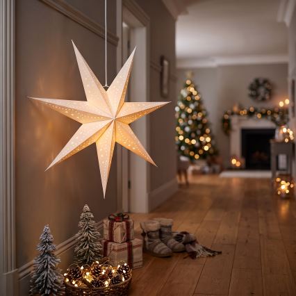 BRILAGI - LED Juledekoration LED/2xAA 80 cm stjerne