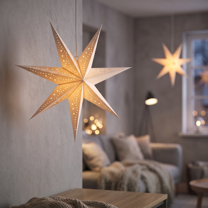 BRILAGI - LED Juledekoration LED/2xAA 80 cm stjerne