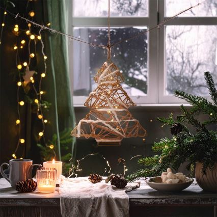 Brilagi - LED juledekoration LED/2xAA juletræ