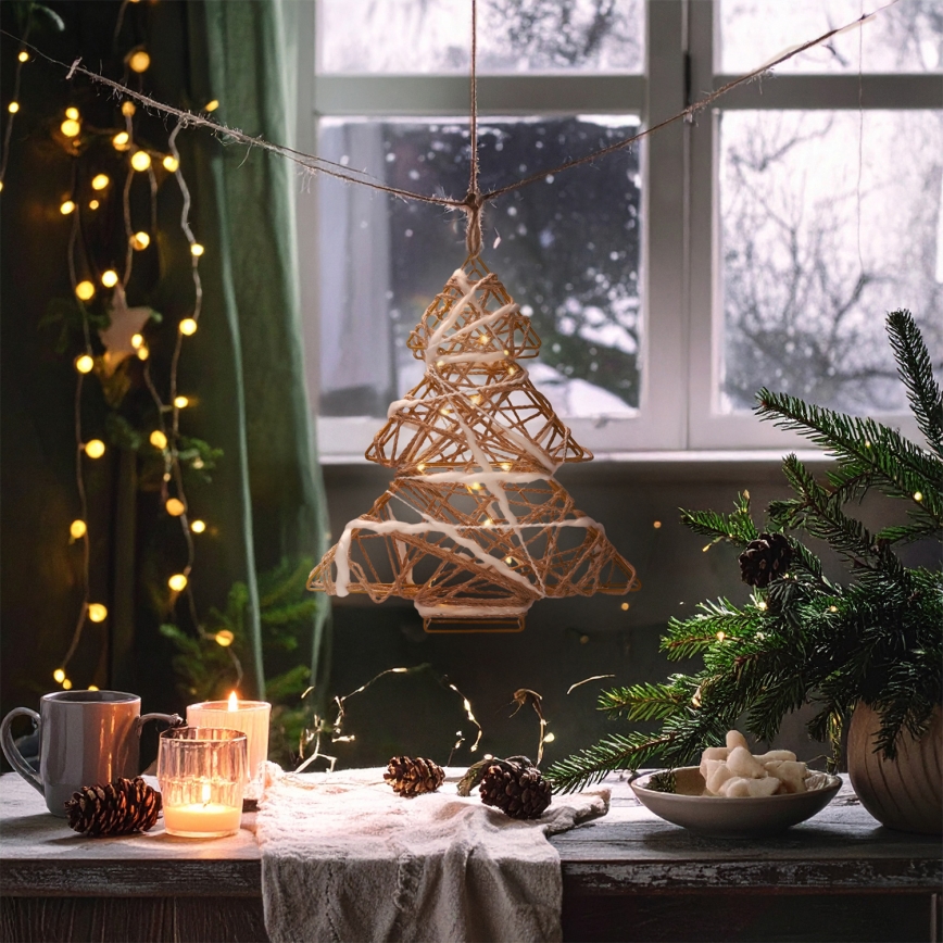 Brilagi - LED juledekoration LED/2xAA juletræ