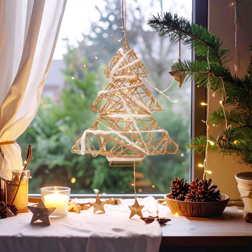 Brilagi - LED juledekoration LED/2xAA juletræ