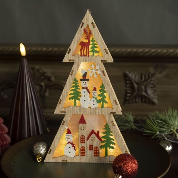 Brilagi - LED juledekoration LED/2xAA juletræ