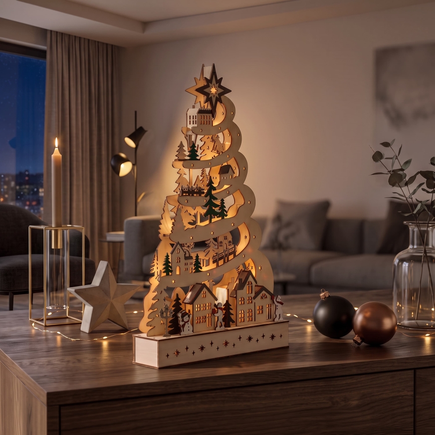 BRILAGI - LED juledekoration LED/2xAA juletræ