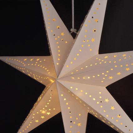 Brilagi - LED juledekoration LED/2xAA stjerne varmt hvidt lys