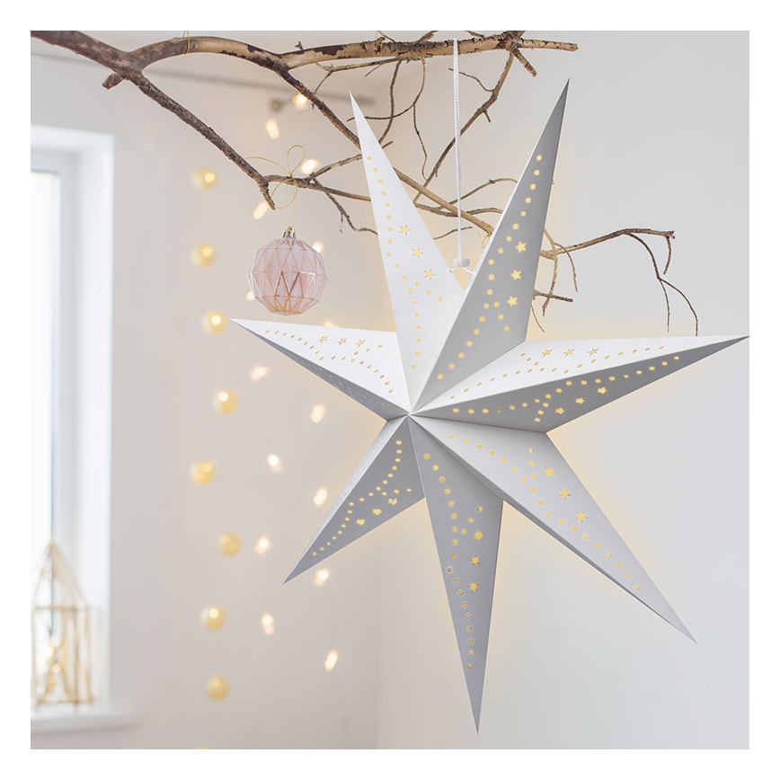 Brilagi - LED juledekoration LED/2xAA stjerne varmt hvidt lys