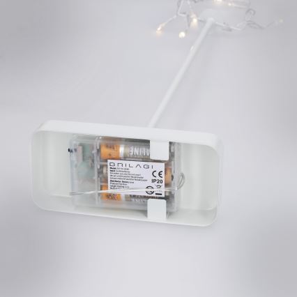 Brilagi - LED juledekoration LED/3xAA 66x40 cm stjerne