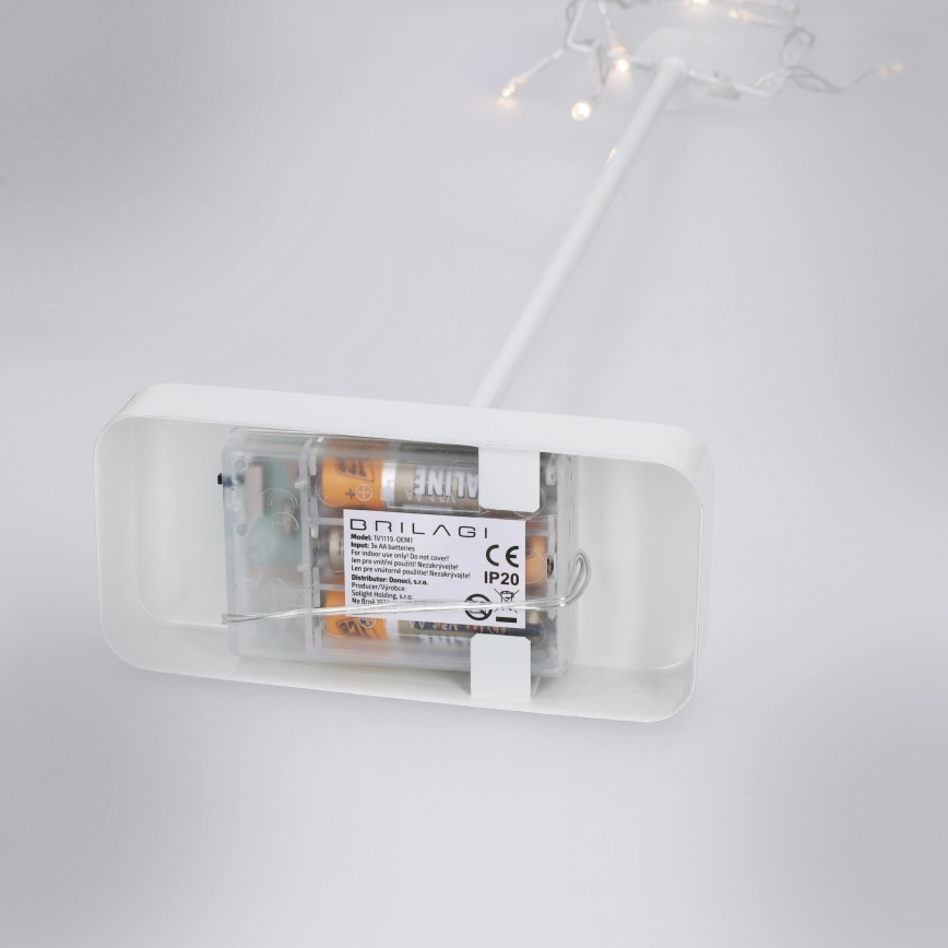 Brilagi - LED juledekoration LED/3xAA 66x40 cm stjerne