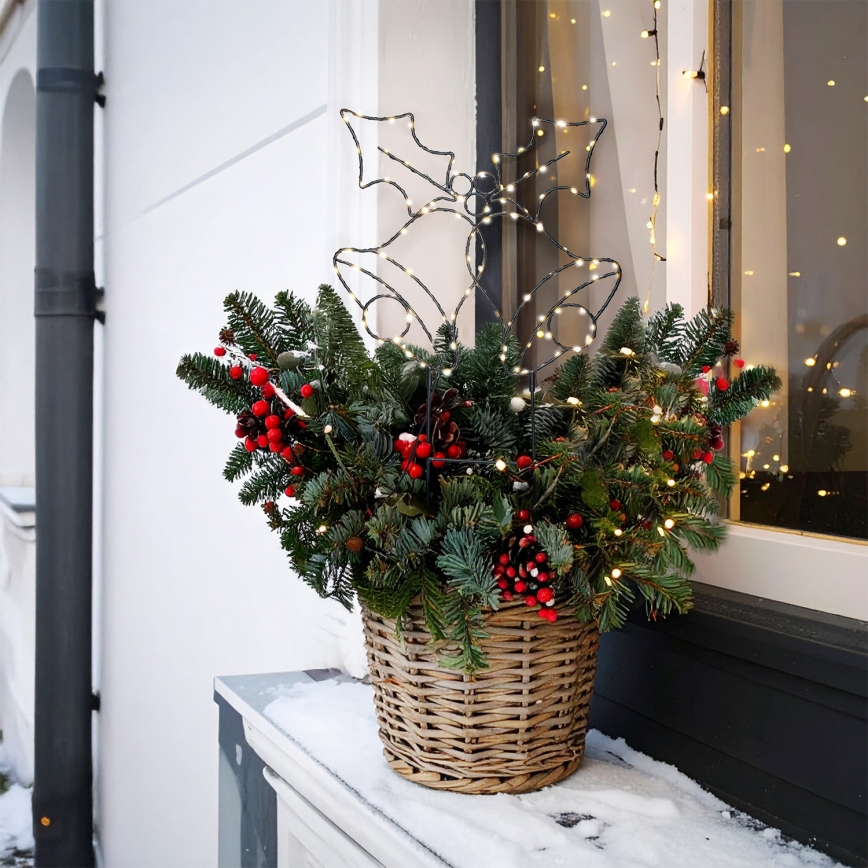 Brilagi - LED-juledekoration LED/3xAA IP44 juleklokker
