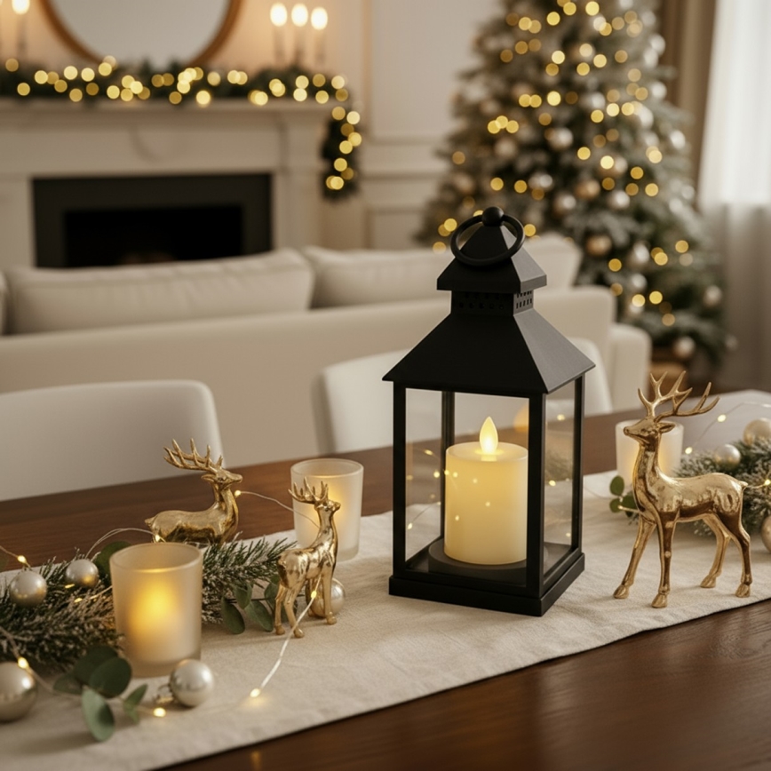 Brilagi - LED juledekoration LED/3xAAA lanterne