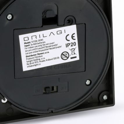 Brilagi - LED juledekoration LED/3xAAA lanterne