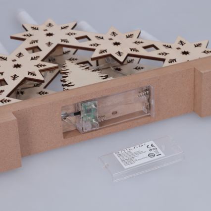 BRILAGI - LED julelysestage 5xLED/2xAA beige
