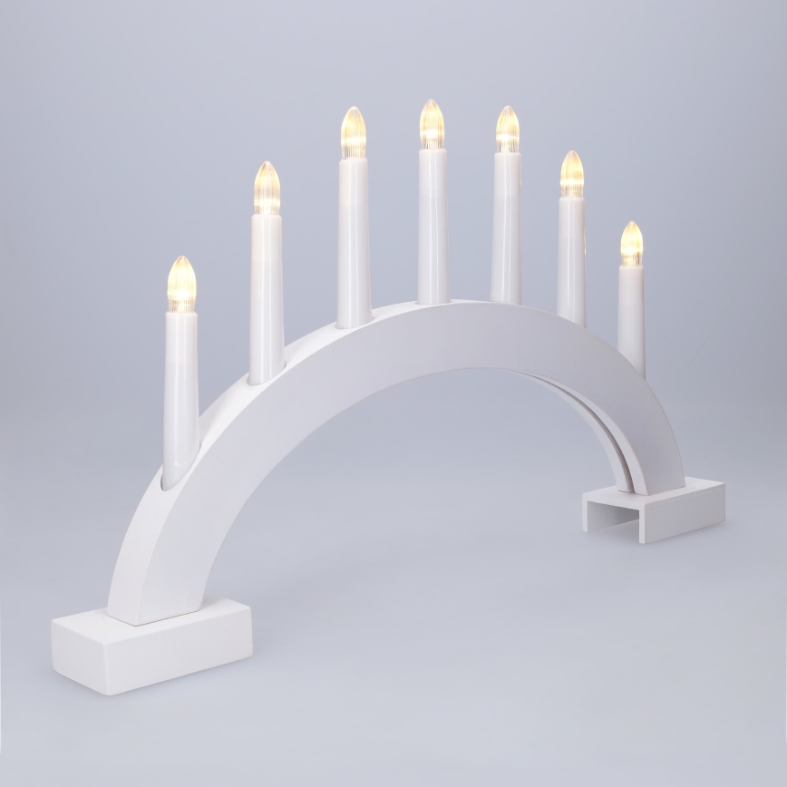 BRILAGI - LED julelysestage 7xLED/2xAA hvid