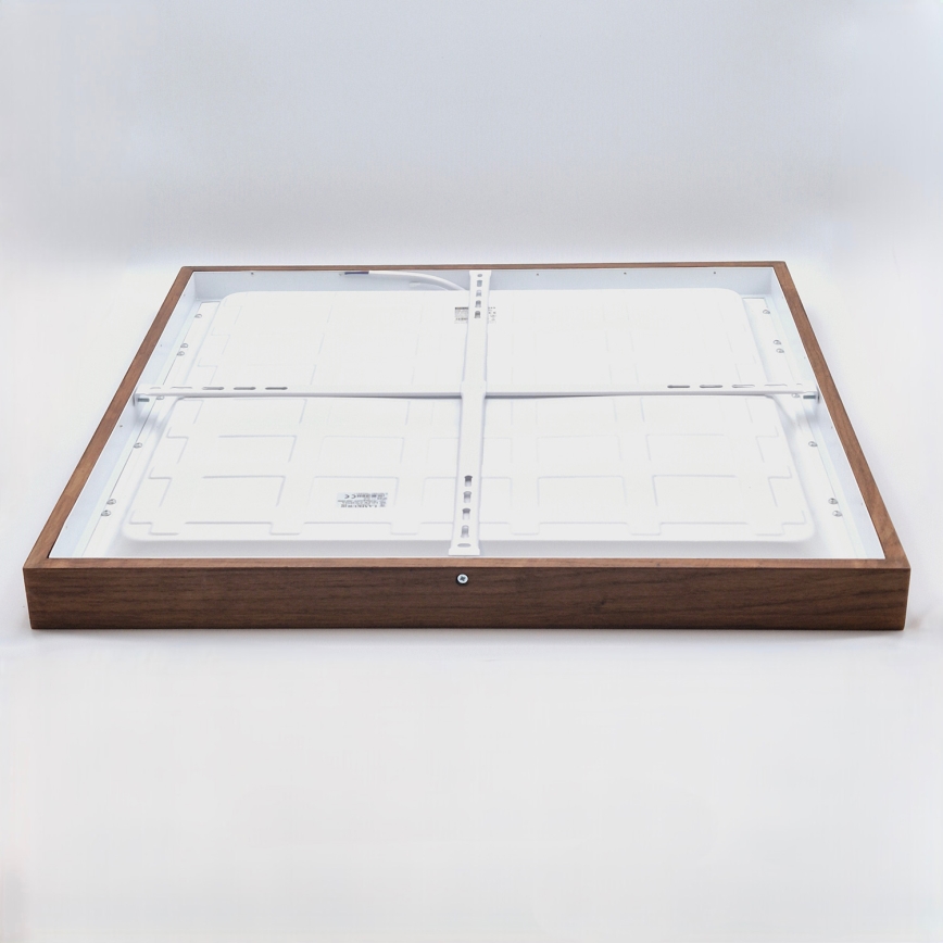 Brilagi - LED Koupelnové stropní svítidlo WOODY FRAME LED/40W/230V 60x60 cm IP44 kirsebær