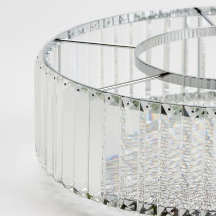 Brilagi - LED krystal lysekrone med wireophæng GLAMOUR 5xG9/42W/230V
