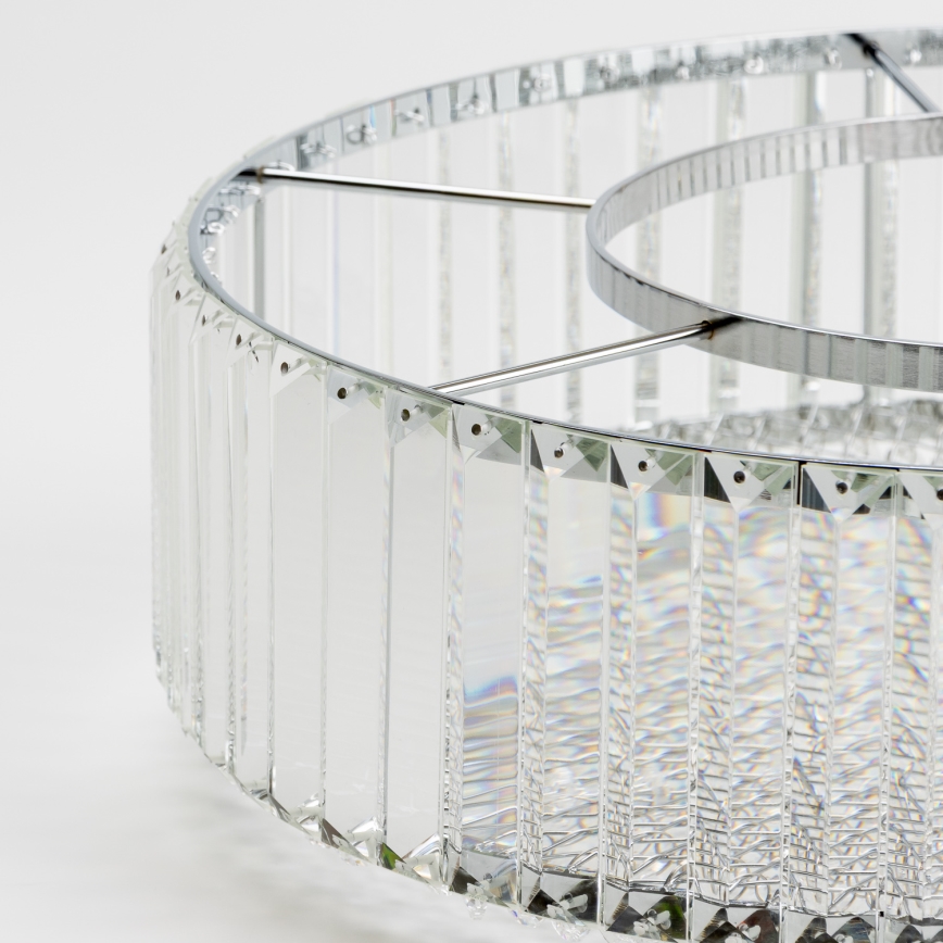 Brilagi - LED krystal lysekrone med wireophæng GLAMOUR 5xG9/42W/230V