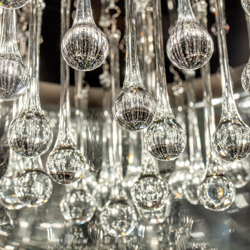 Brilagi - LED krystalloftlampe JEWEL 6xG9/42W/230V Ø 50 cm
