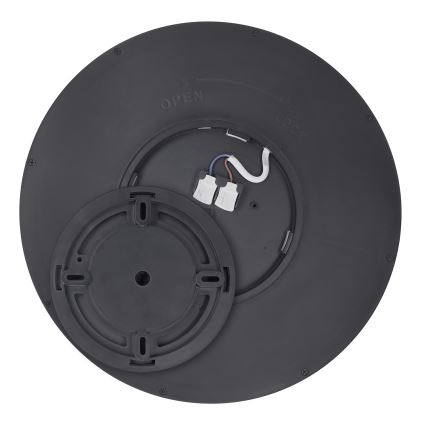 Brilagi - LED loftlampe dæmpbar ESTELA LED/36W/230V 3000-6500K ø 30 cm sort + fjernbetjening