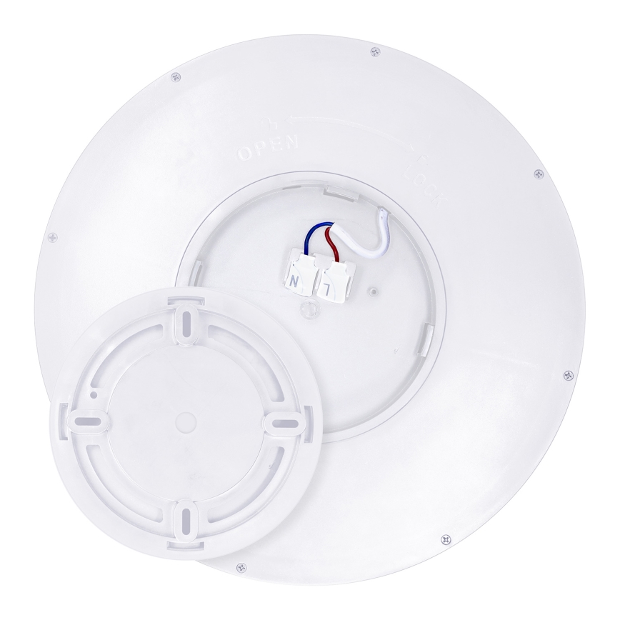 Brilagi - LED loftlampe dæmpbar ESTELA LED/48W/230V 3000-6500K ø 40 cm hvid + fjernbetjening