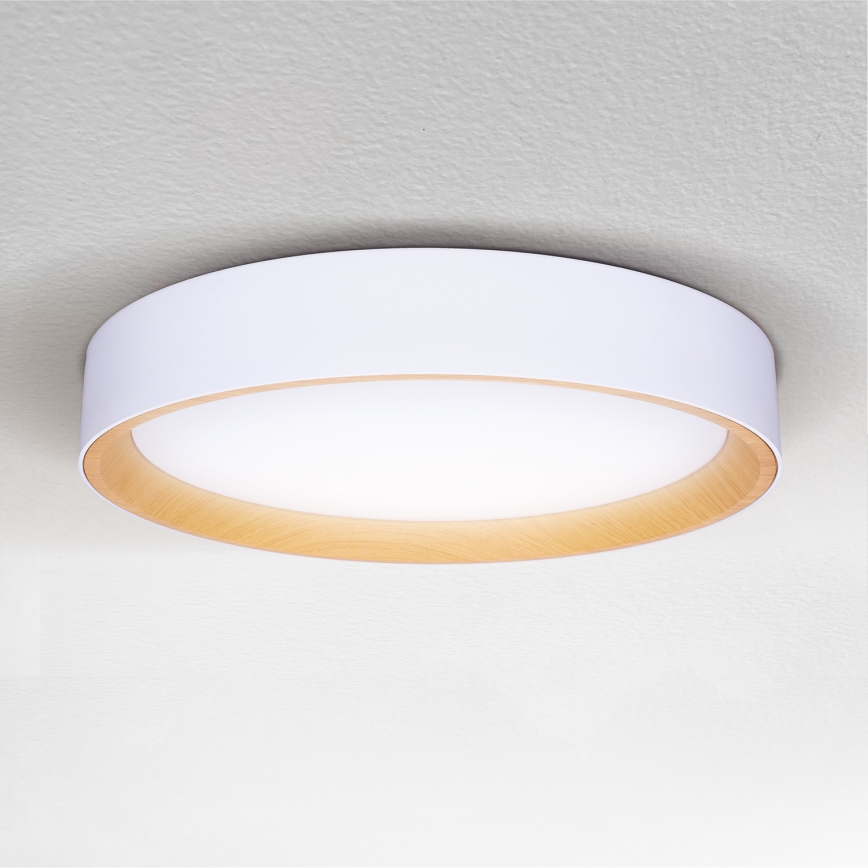 Brilagi - LED loftlampe dæmpbar LARIOS LED/60W/230V 3000-6500K ø 49 cm hvid + fjernbetjening