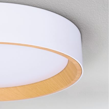 Brilagi - LED loftlampe dæmpbar LARIOS LED/60W/230V 3000-6500K ø 49 cm hvid + fjernbetjening