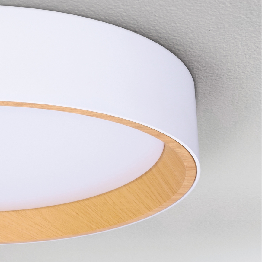 Brilagi - LED loftlampe dæmpbar LARIOS LED/60W/230V 3000-6500K ø 49 cm hvid + fjernbetjening