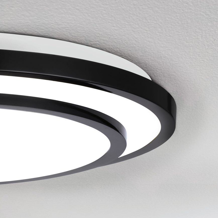 Brilagi - LED loftlampe dæmpbar LUCIANO LED/48W/230V 3000-6500K ø 39 cm sort + fjernbetjening