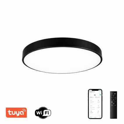 Brilagi - LED loftlampe dæmpbar POOL SMART LED/60W/230V 50 cm 3000-6000K Wi-Fi Tuya + fjernbetjening sort