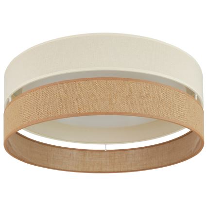 Brilagi - LED loftlampe dæmpbar ROYAL YUTE LED/24W/230V diameter 45 cm 3000/4000/6500K beige/cremefarvet  + fjernbetjening