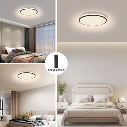 Brilagi - LED loftlampe dæmpbar SMART LED/28W/230V 3000-6000K diameter 35 cm Wi-Fi Tuya + fjernbetjening