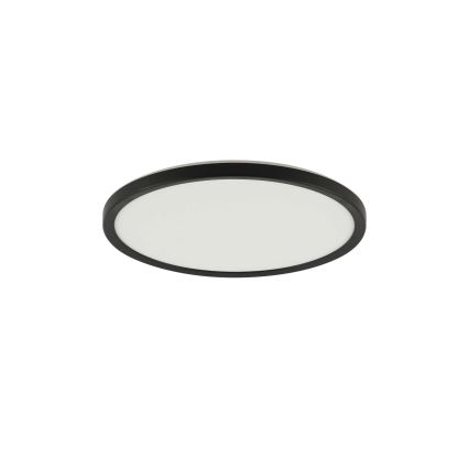 Brilagi - LED loftlampe dæmpbar ULTRA SLIM LED/18W/230V 2700-6500K diameter 30 cm sort + fjernbetjening