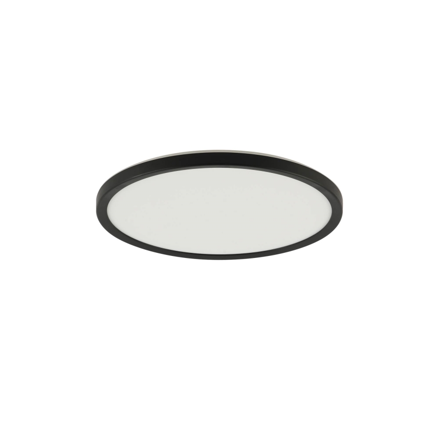 Brilagi - LED loftlampe dæmpbar ULTRA SLIM LED/18W/230V 2700-6500K diameter 30 cm sort + fjernbetjening