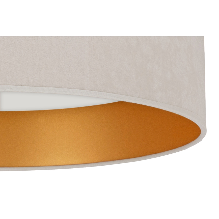 Brilagi - LED loftlampe dæmpbar VELVET SMART LED/36W/230V diam. 55 cm 2700-6500K Wi-Fi Tuya cremefarvet/guldfarvet + fjernbetjening