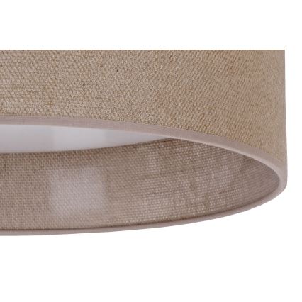 Brilagi - LED loftlampe dæmpbar VELVET SMART LED/36W/230V diam. 55 cm 2700-6500K Wi-Fi Tuya brun + fjernbetjening