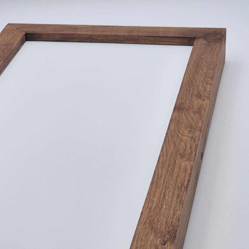 Brilagi - LED loftlampe til badeværelse dæmpbar WOODY FRAME LED/50W/230V eg kirsebær 120x30 cm 3000-6000K IP44 + fjernbetjening