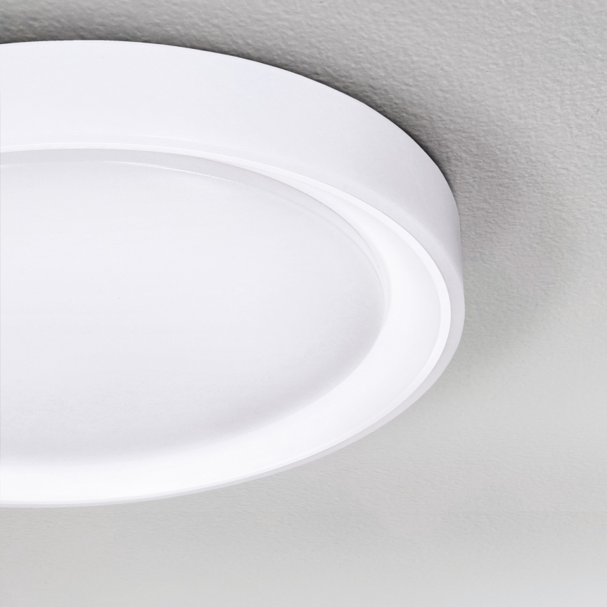 Brilagi - LED loftlampe dæmpbar RGB-farver FLOCO LED/30W/230V 3000-6500K Wi-Fi Tuya + LED/6W + fjernbetjening