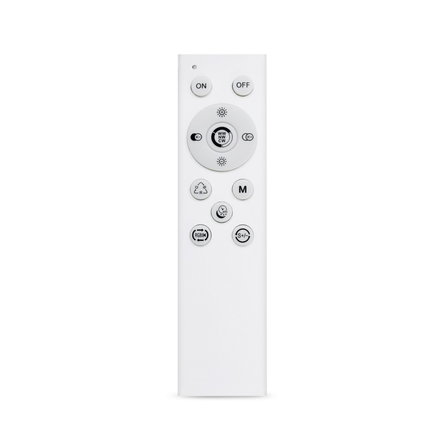 Brilagi - LED loftlampe dæmpbar RGB-farver FLOCO LED/30W/230V 3000-6500K Wi-Fi Tuya + LED/6W + fjernbetjening
