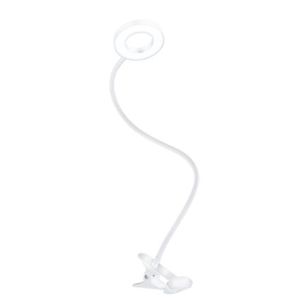 Brilagi - LED lampe med klemme dæmpbar ORBELA LED/8W/230V 3000/4000/5000K hvid